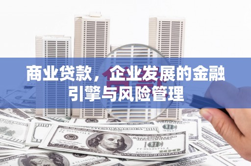 海拉尔商业贷款，企业发展的金融引擎与风险管理