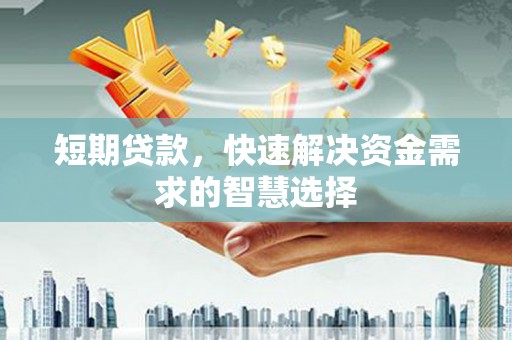 海拉尔短期贷款，快速解决资金需求的智慧选择