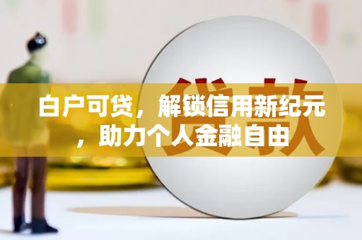 海拉尔白户可贷，解锁信用新纪元，助力个人金融自由