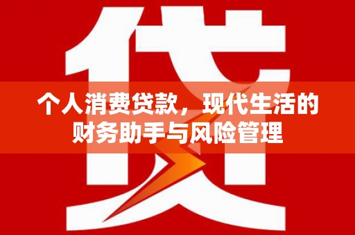海拉尔个人消费贷款，现代生活的财务助手与风险管理