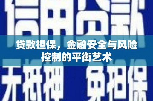 海拉尔贷款担保，金融安全与风险控制的平衡艺术
