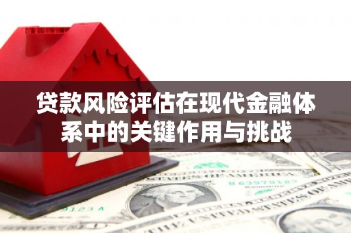 海拉尔贷款风险评估在现代金融体系中的关键作用与挑战