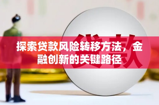 海拉尔探索贷款风险转移方法，金融创新的关键路径