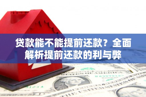 海拉尔贷款能不能提前还款？全面解析提前还款的利与弊