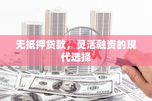 海拉尔无抵押贷款，灵活融资的现代选择