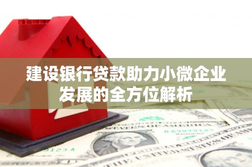 海拉尔建设银行贷款助力小微企业发展的全方位解析